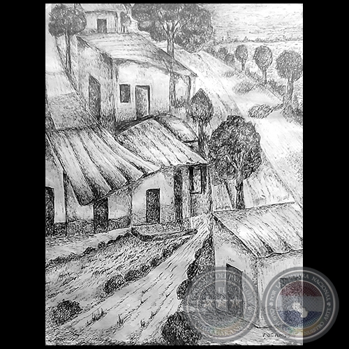 Chacarita - Obra de Víctor Ocampo - Asunción c.1981